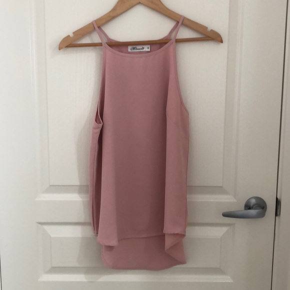 (👚3 for $20) Miracle size 10 casual pink singlet top - Picture 3 of 7